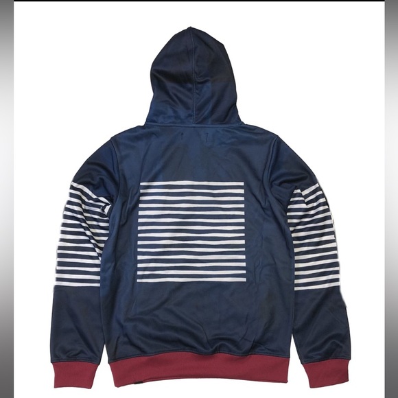 CIVILIZED RAISED BY BEARS JOGGER SET W/ SUEDE TRIM STYLE#CV5149-5150
COLOR: NAVY - Picture 5 of 5